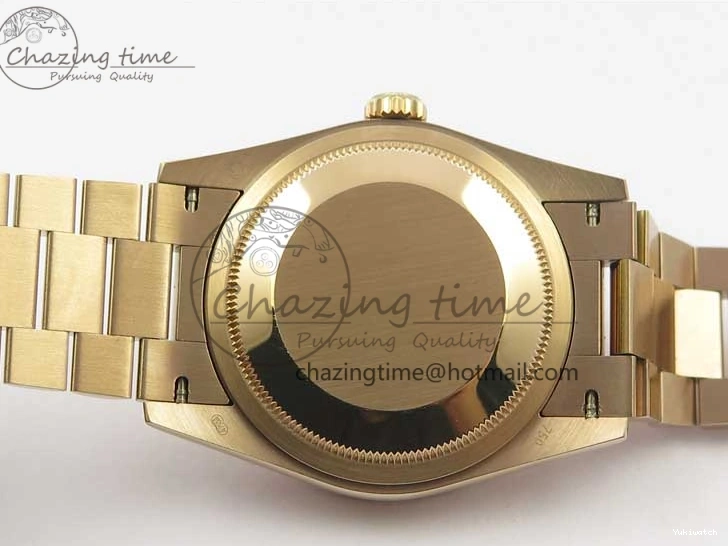 Maker Day-Date 128239 RG Black on Crystral Edition Bracelet RG Best Dial Markers 36 Bp President 1221